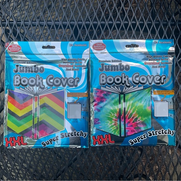 📕Jumbo Book Cover Premium Edition Super Stretchy Up To 10” X  15”! - Picture 6 of 11